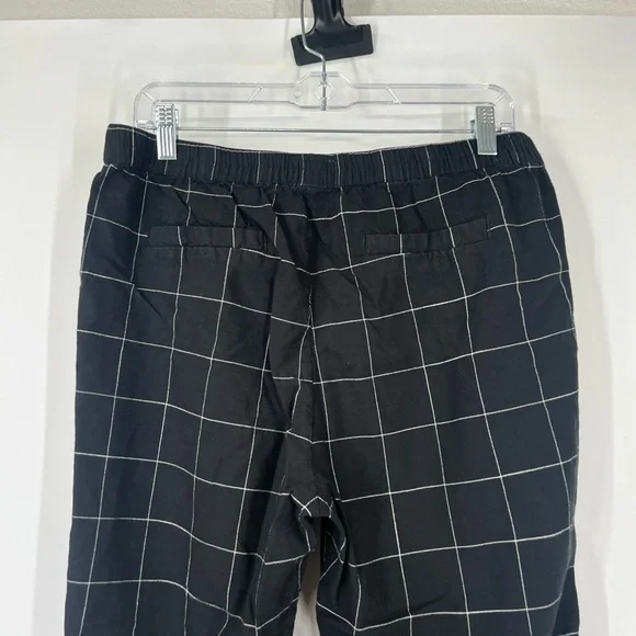 Marine Layer Allison Pants Windowpane Cropped - Picture 5 of 6